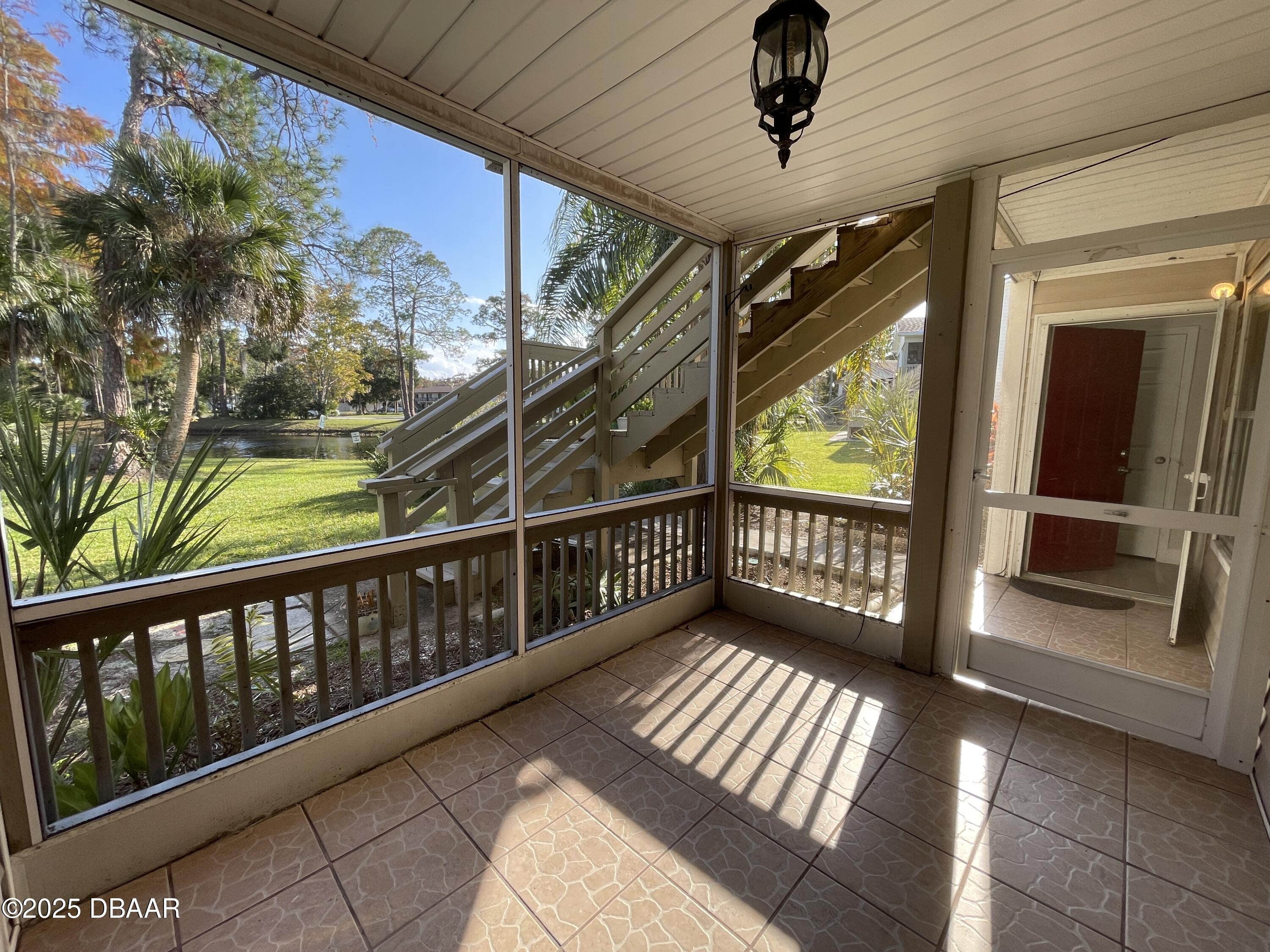 1600 Big Tree Road, Unit H3 Daytona Beach, FL 32119 - Photo 15 of 18 Screened Porch