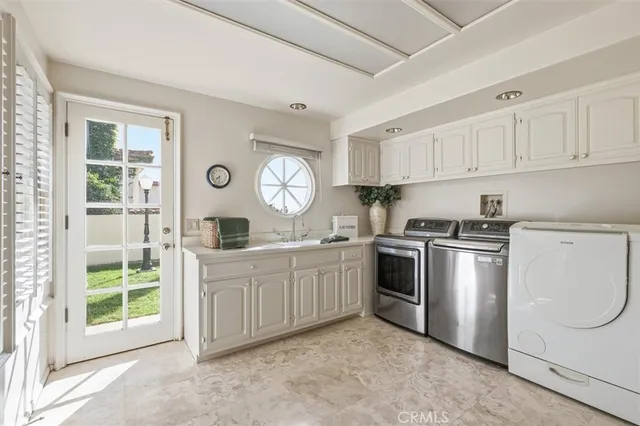 a swimming pool with outdoor seating and yard