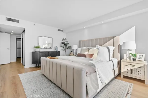 a view of livingroom with furniture and a potted plant