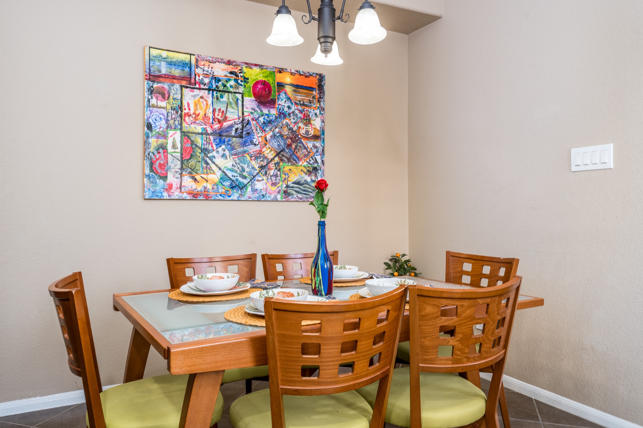 9115 Monarch Mist Lane Houston, TX 77070 - Photo 14 of 26 a dining room with furniture and wooden floor