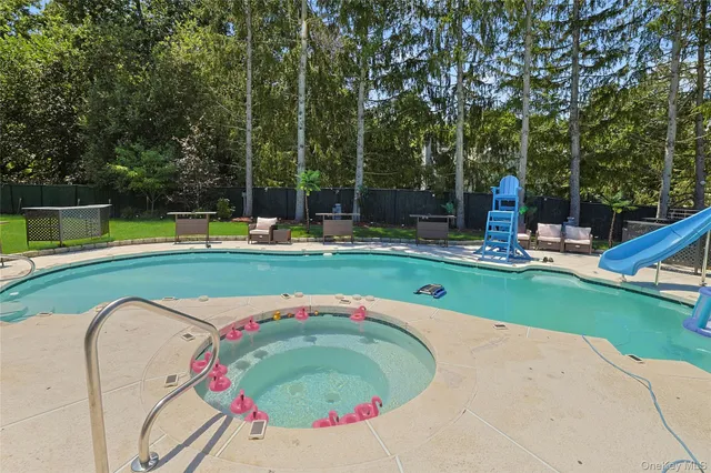 a view of a backyard with a garden