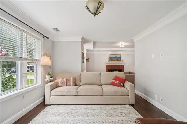 a bedroom with furniture and a couch