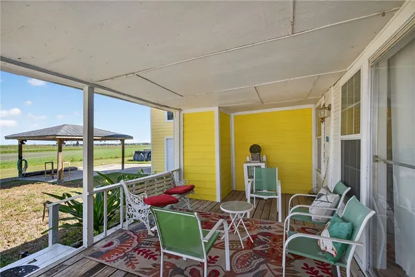 a view of an outdoor space with porch