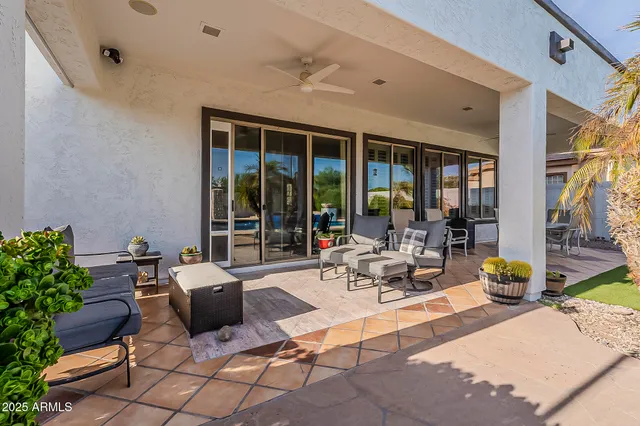 a view of a garage with storage and a bike
