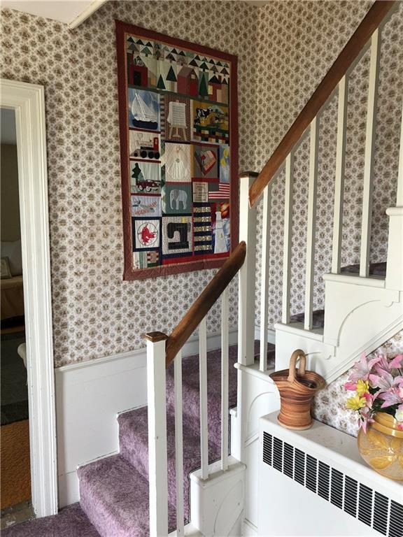 453 Sanders Road Livermore, ME 04253 - Photo 20 of 35 Staircase to second floor.