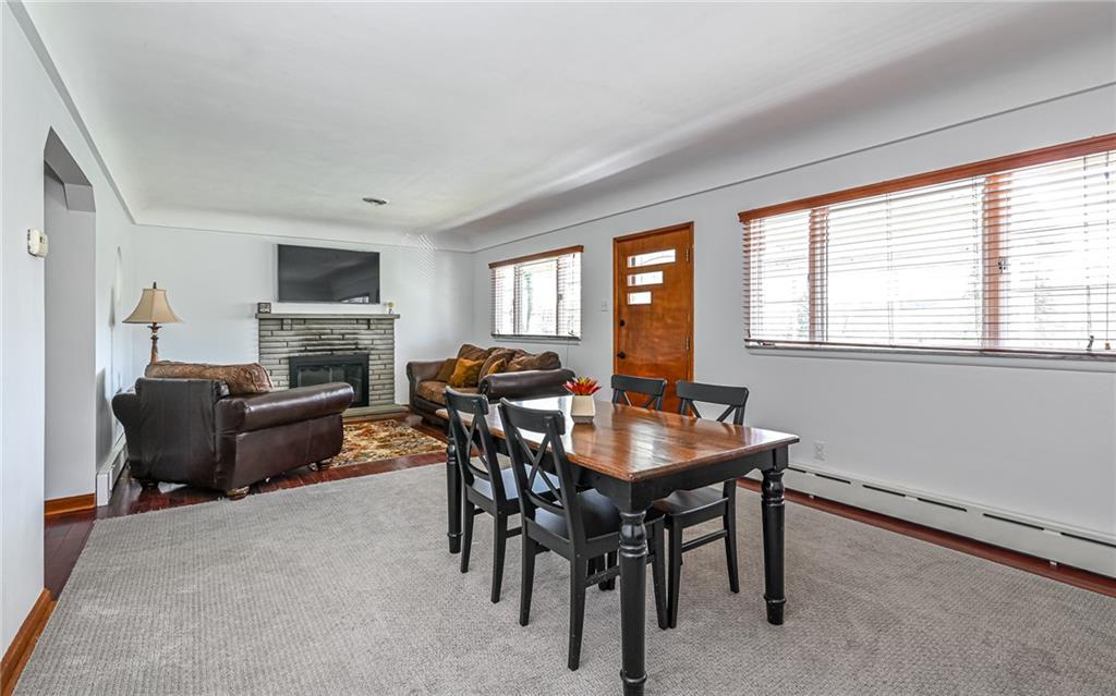 2559 Nicholson Road Sewickley, PA 15143 - Photo 3 of 24 Sun drenched open floor plan featuring hardwood flooring ready for your finishing touches.