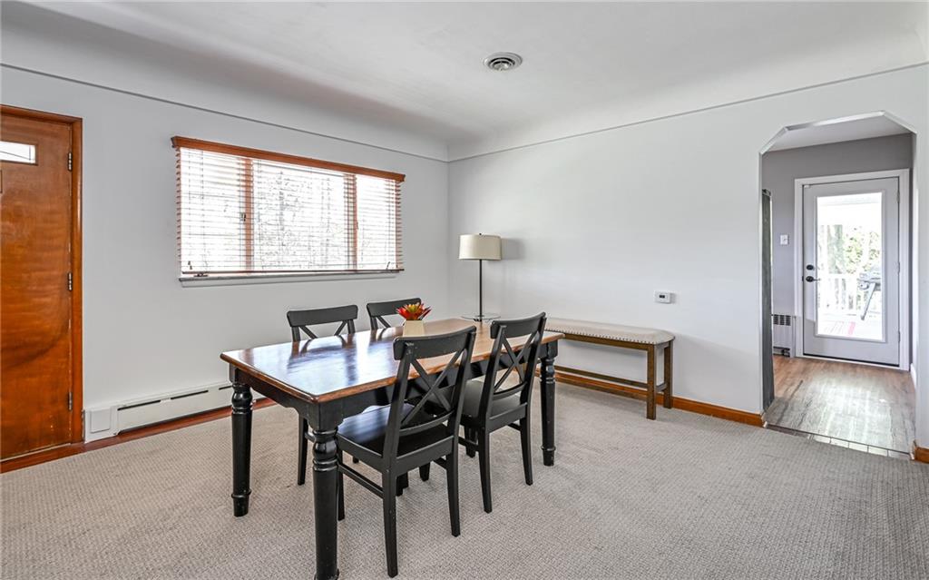 2559 Nicholson Road Sewickley, PA 15143 - Photo 5 of 24 Living room opens seamlessly into spacious dining room.