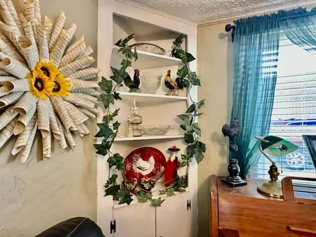 a vase of flowers sitting on a table