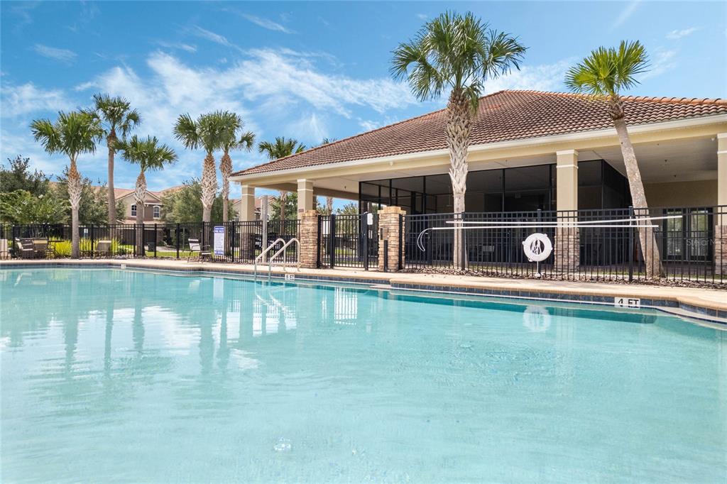 337 Partridge Pea Lane Ocoee, FL 34761 - Photo 38 of 38 a view of a swimming pool with chair and table