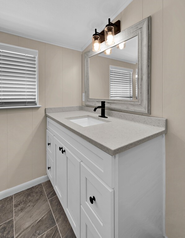 122 Teeling Trail Whitney, TX 76692 - Photo 30 of 31 a bathroom with a sink and a mirror