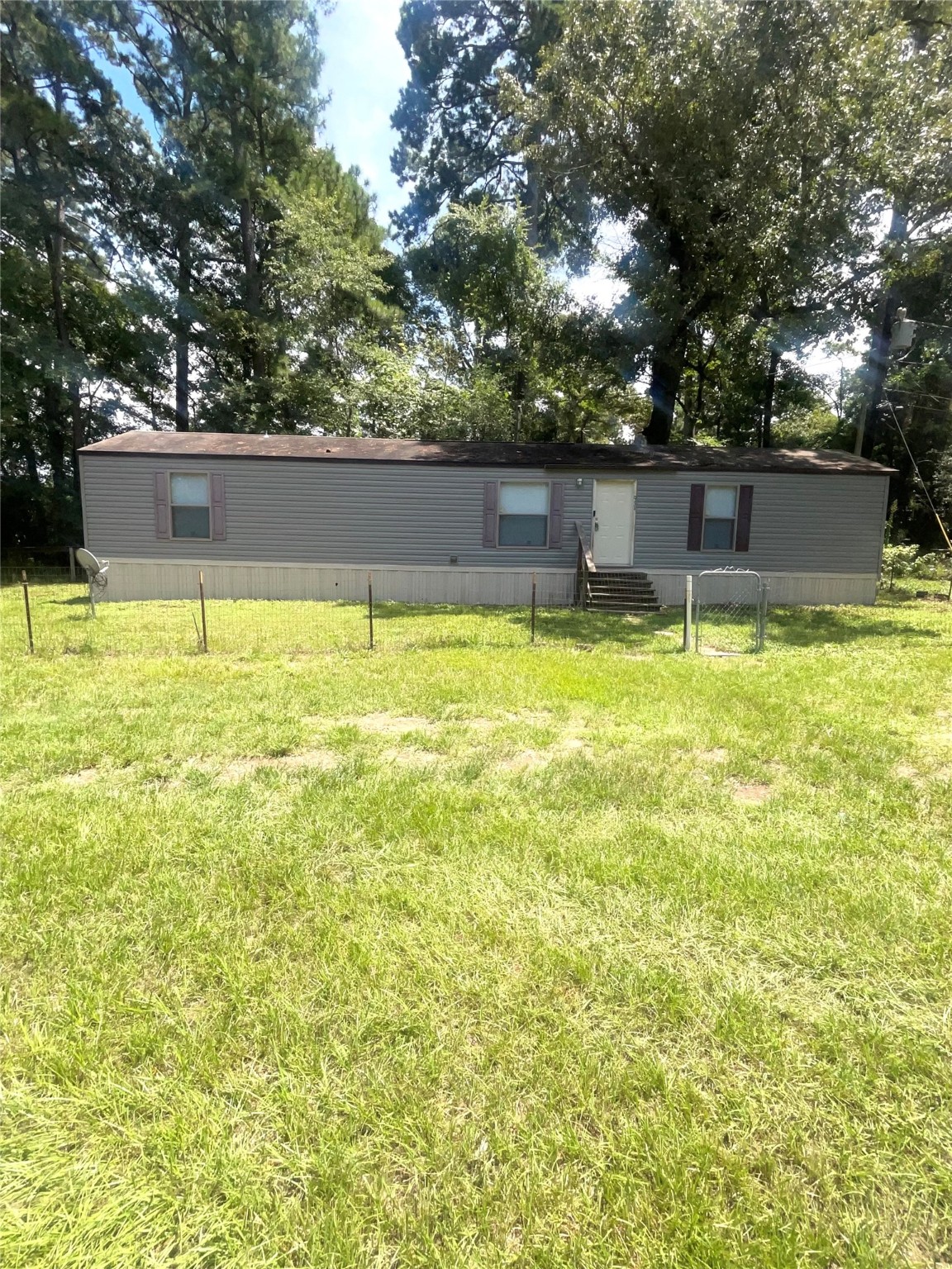 a view of swimming pool with an outdoor space and seating area