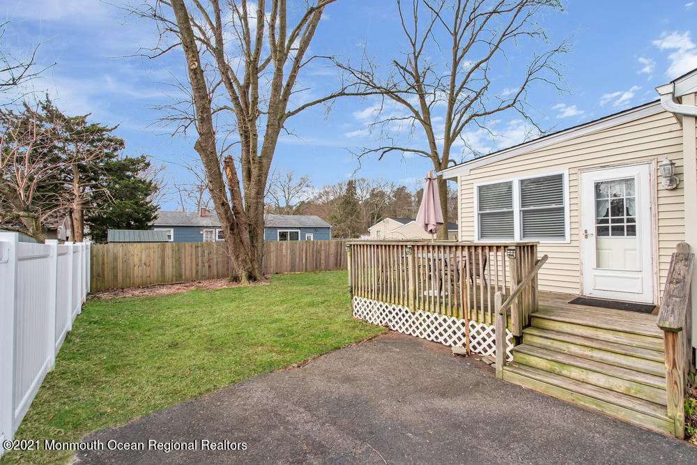 42 Harborage Avenue Bayville, NJ 08721 - Photo 30 of 35 a view of a wooden fence and a yard