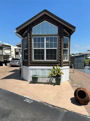 a view of a house with a outdoor space
