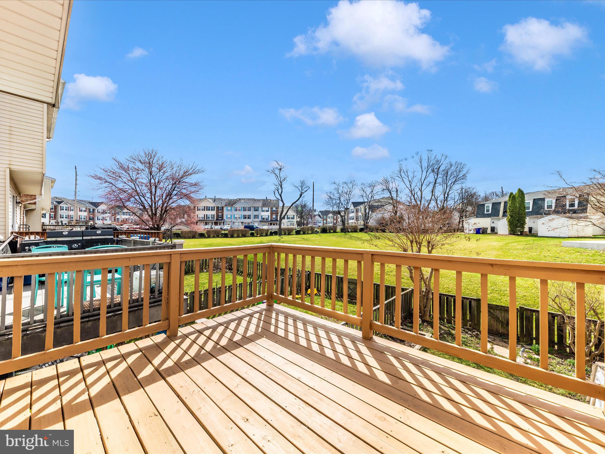 1116 Keswick Place Frederick, MD 21703 - Photo 47 of 53 a view of a balcony with wooden floor and city view