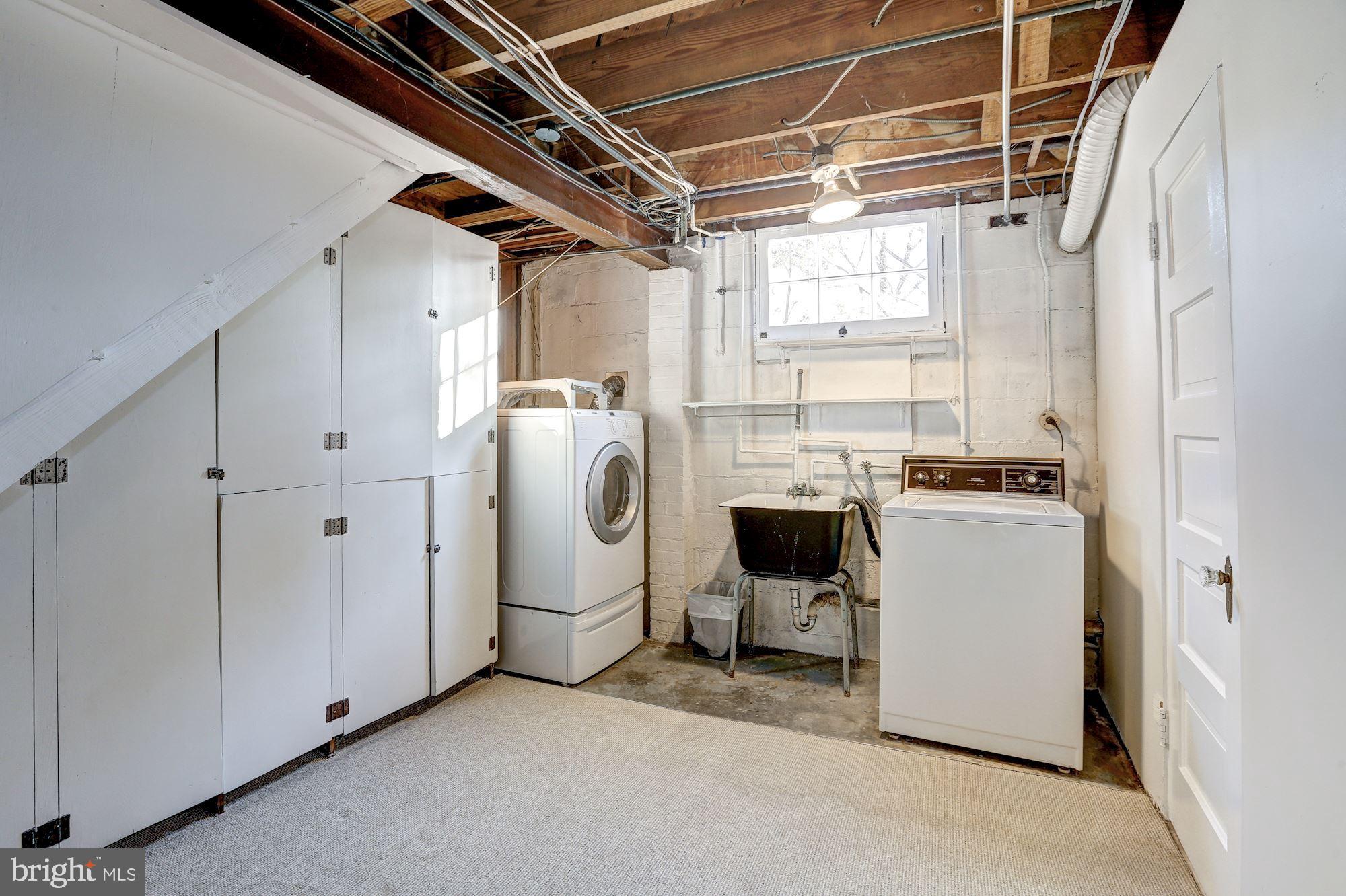 1804 Myrtle Road Silver Spring, MD 20902 - Photo 20 of 24 Laundry/Utility Room with storage cabinetry