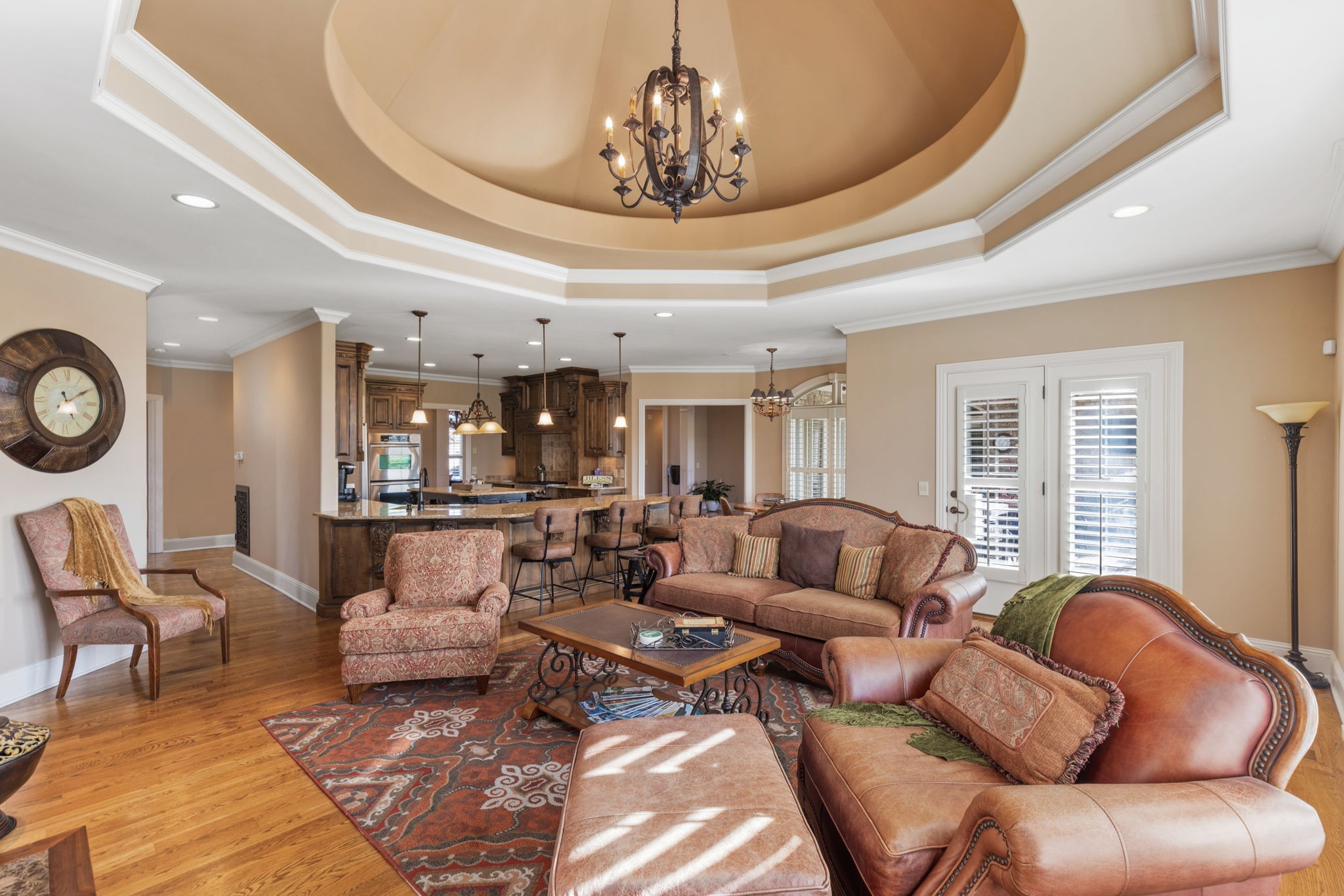 763 Plantation Way Gallatin, TN 37066 - Photo 16 of 65 a living room with furniture and a chandelier