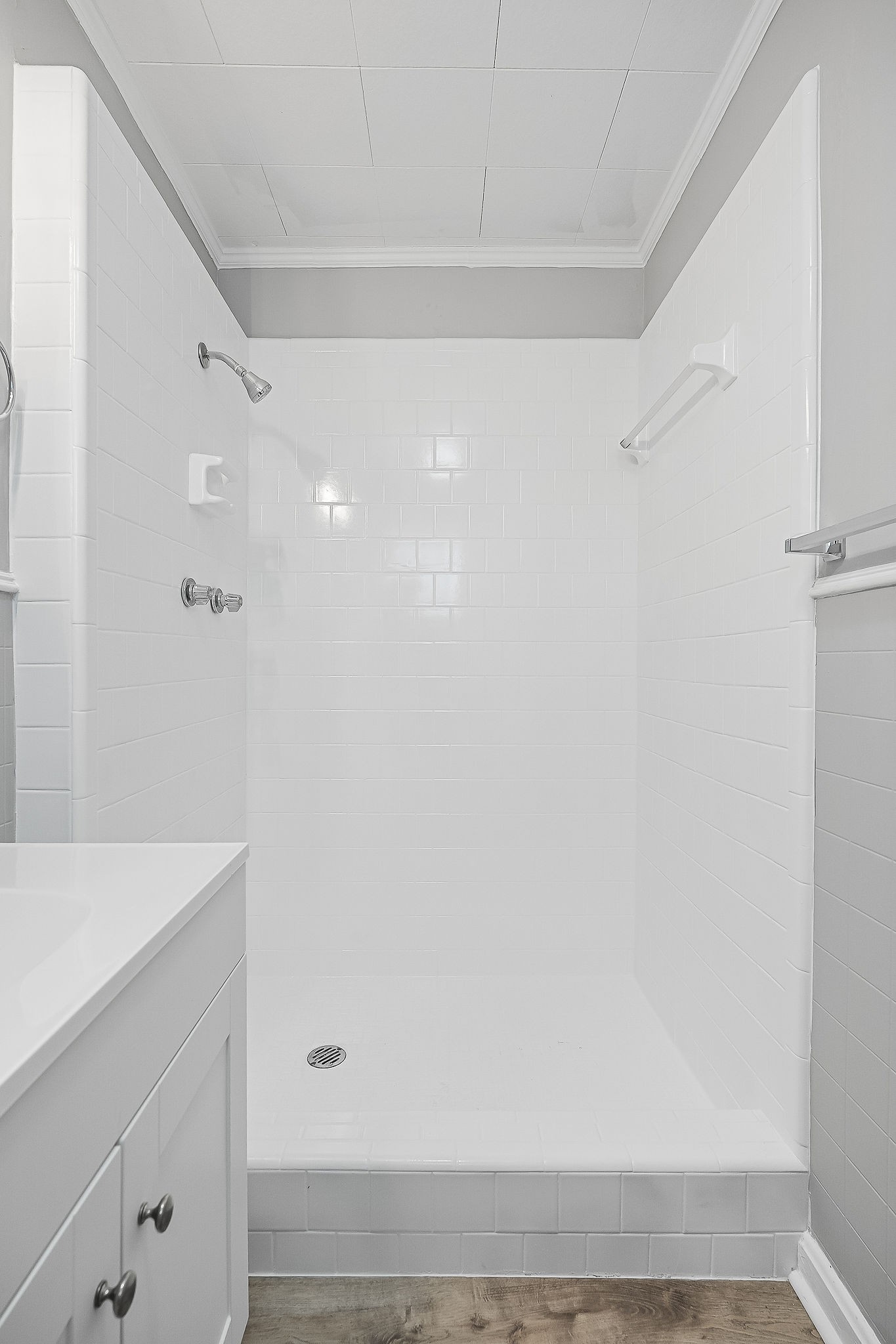 106 North Main Street Sparta, TN 38583 - Photo 17 of 28 a bathroom with a shower and a sink