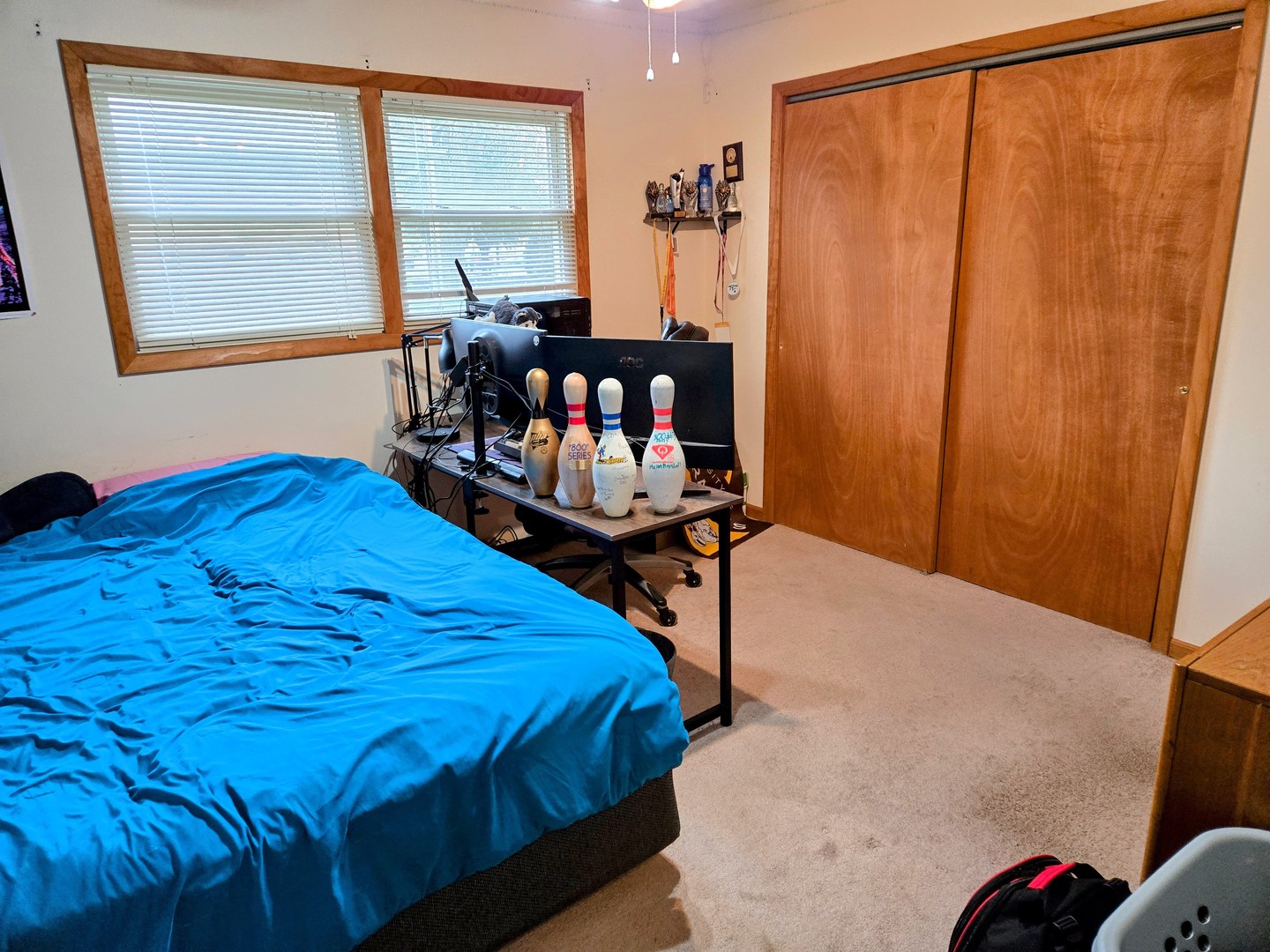 32 North Walnut Street Manteno, IL 60950 - Photo 11 of 11 a bed sitting in a bedroom next to a window