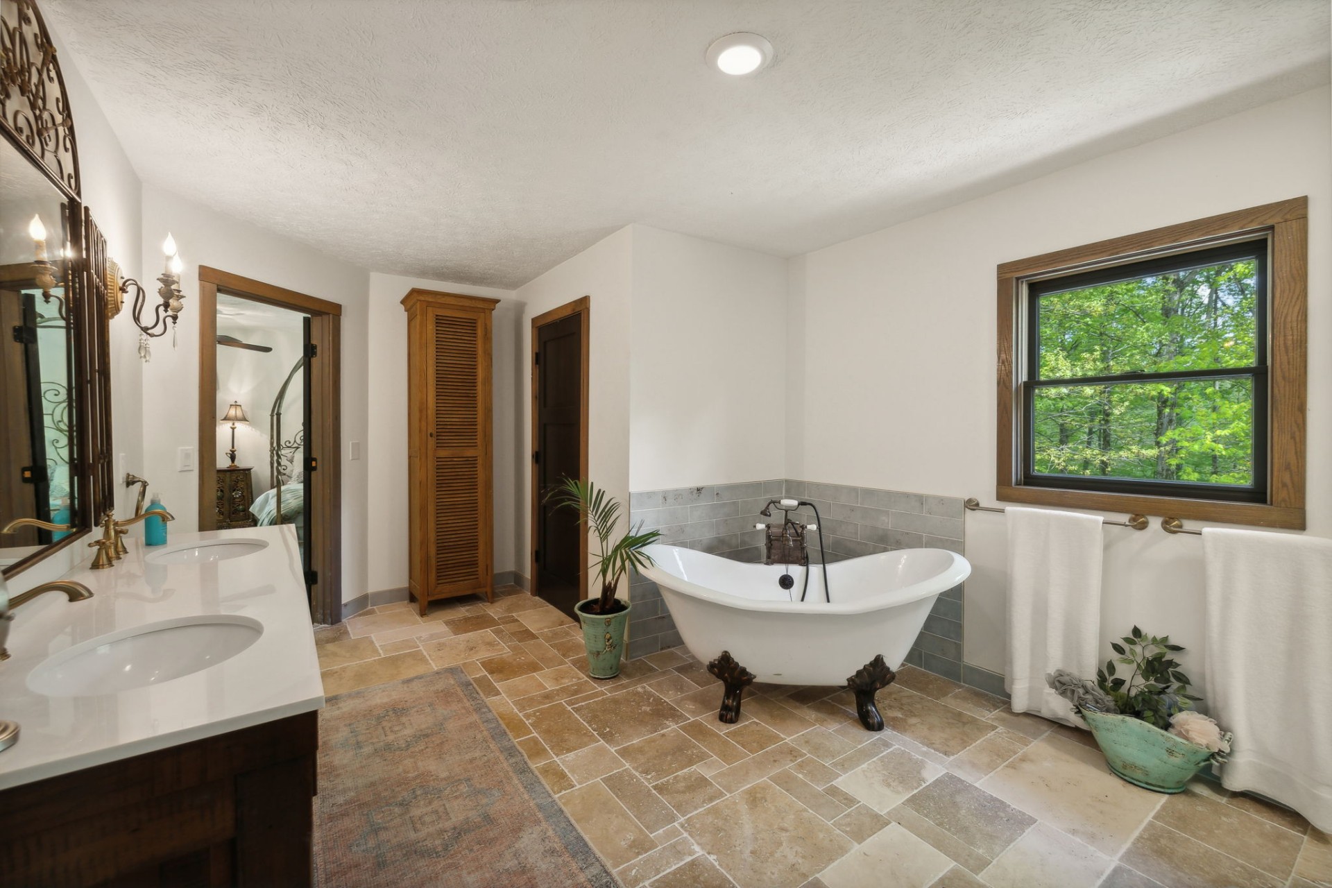 5617 A Pinewood Road Franklin, TN 37064 - Photo 38 of 67 a spacious bathroom with a sink double vanity and a mirror