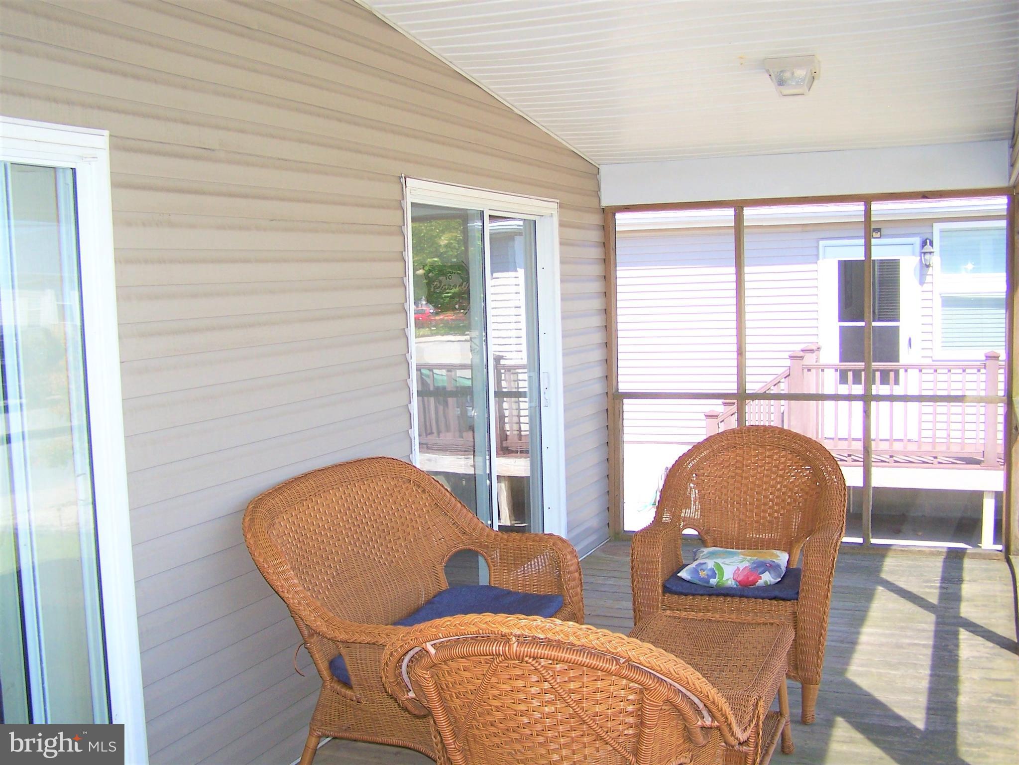 13331 Nantucket Road Ocean City, MD 21842 - Photo 8 of 53 Screened Front Porch