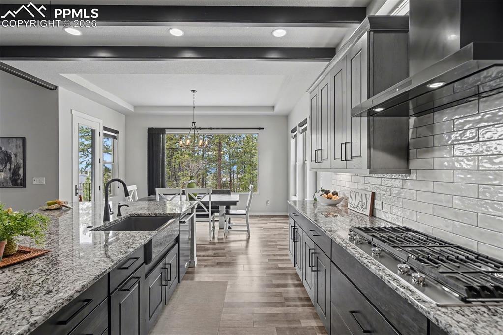 16474 Morning Rise Lane Monument, CO 80132 - Photo 19 of 49 a kitchen with lots of counter top space