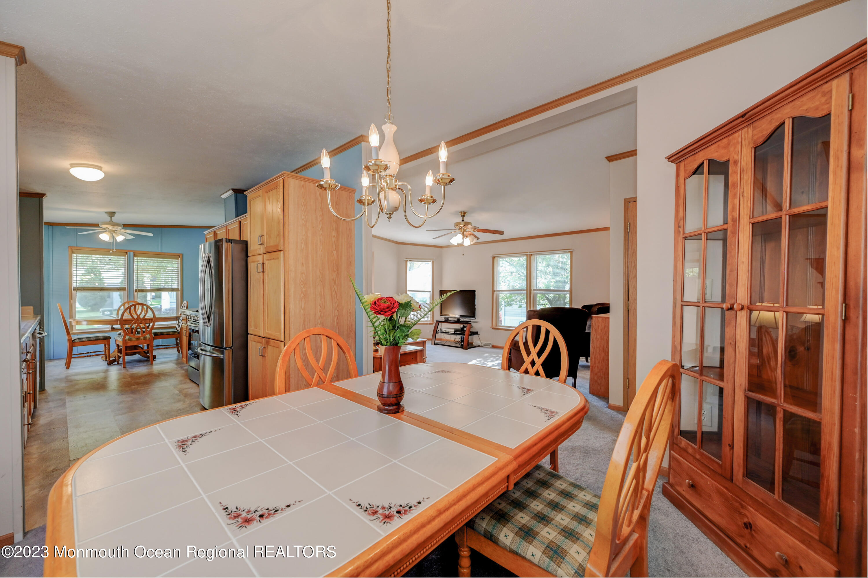 53 Village Road Morganville, NJ 07751 - Photo 10 of 36 Dining to Living Room