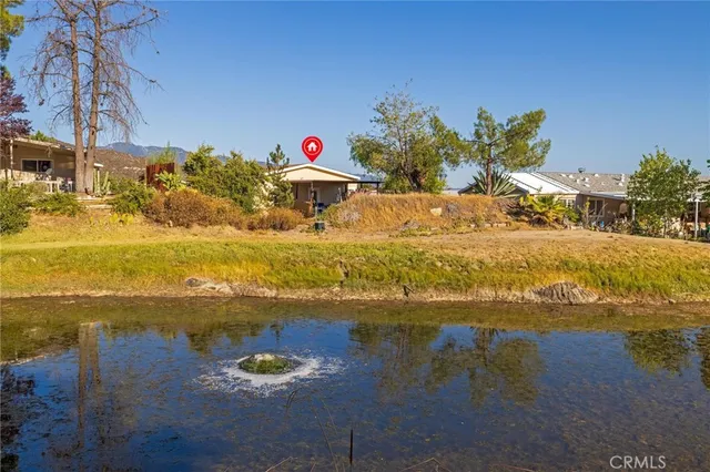 a view of city and mountain