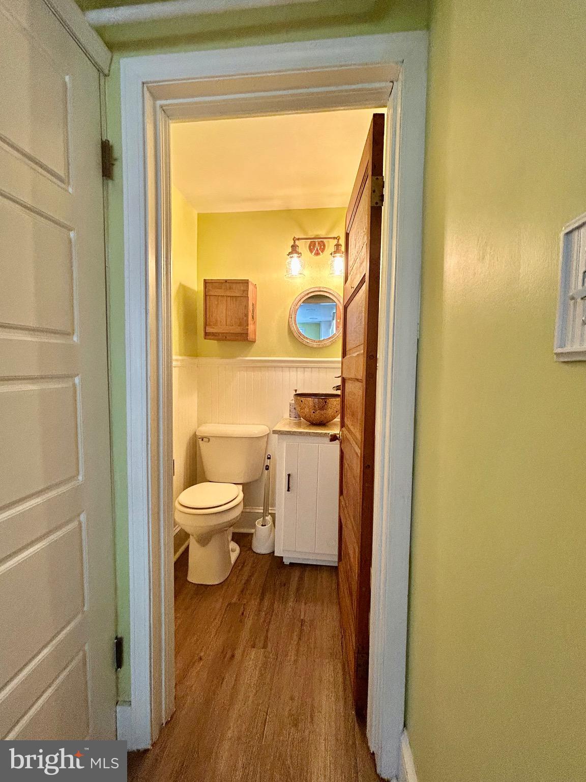 2415 Second Street Pike Newtown, PA 18940 - Photo 20 of 51 a bathroom with a toilet sink and a mirror