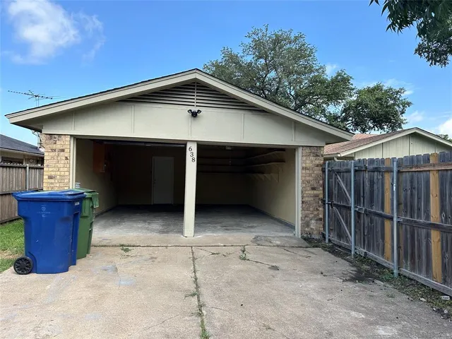 a view of a room with storage
