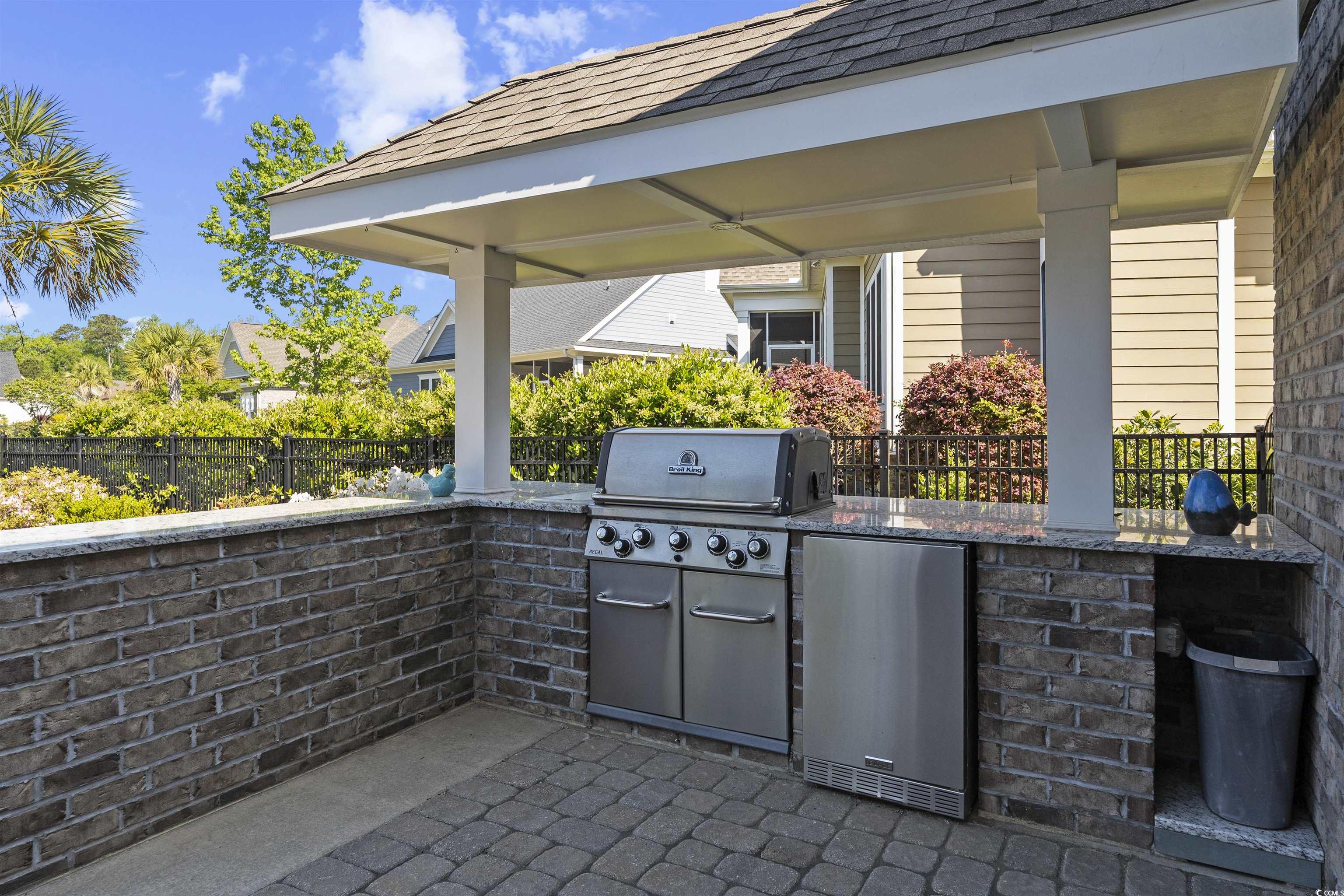 63 Grey Moss Road Murrells Inlet, SC 29576 - Photo 27 of 35 View of patio / terrace featuring exterior kitchen