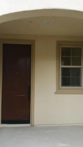 a view of front door