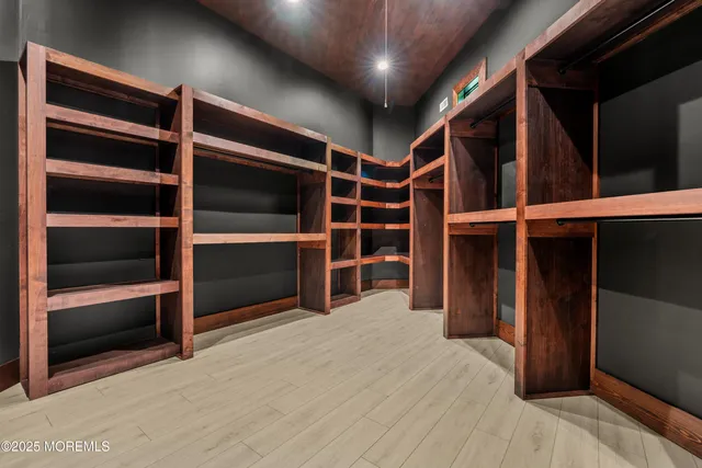 a picture of a person on a wall