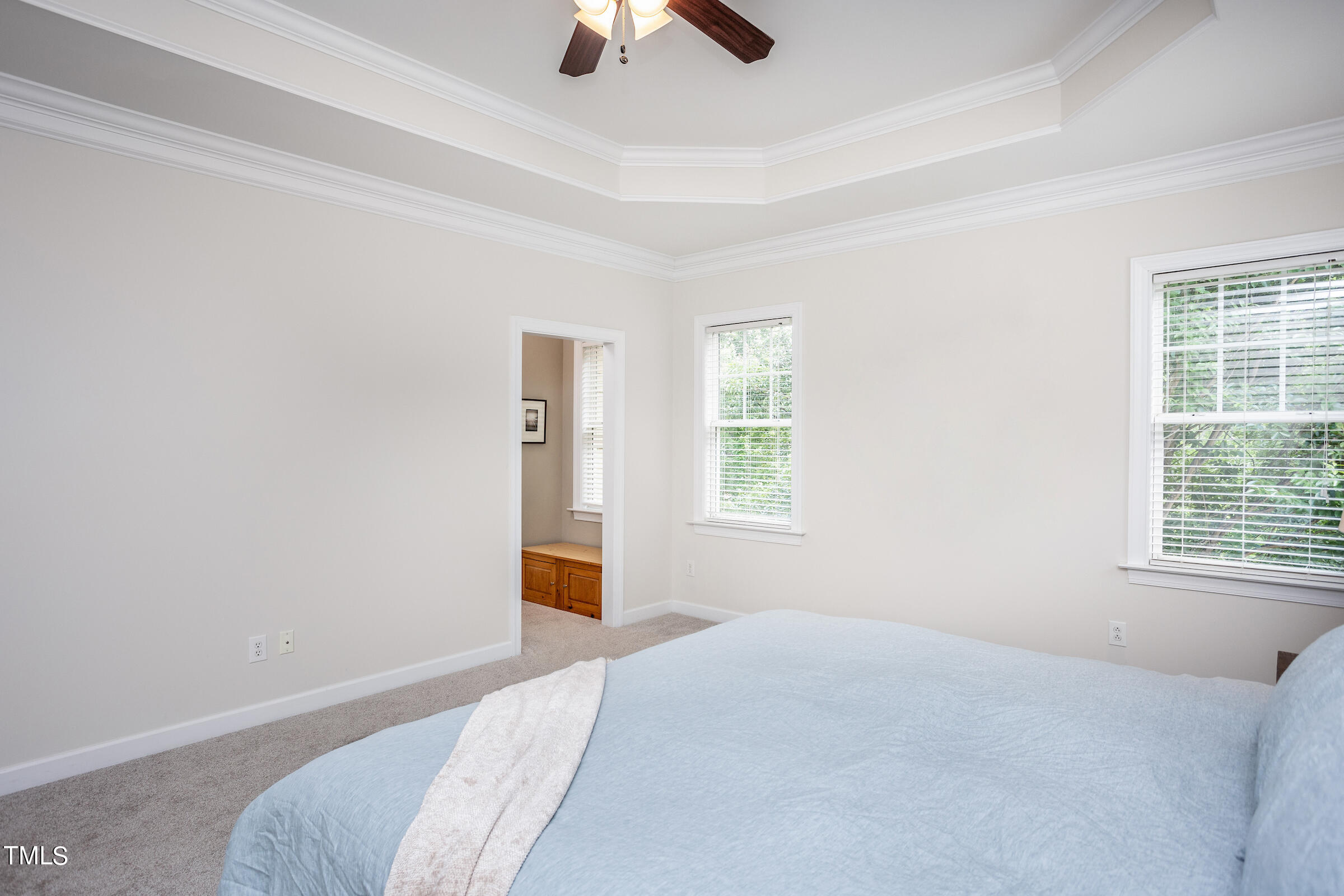 4709 All Points View Way Raleigh, NC 27614 - Photo 28 of 52 a bedroom with a bed and a window