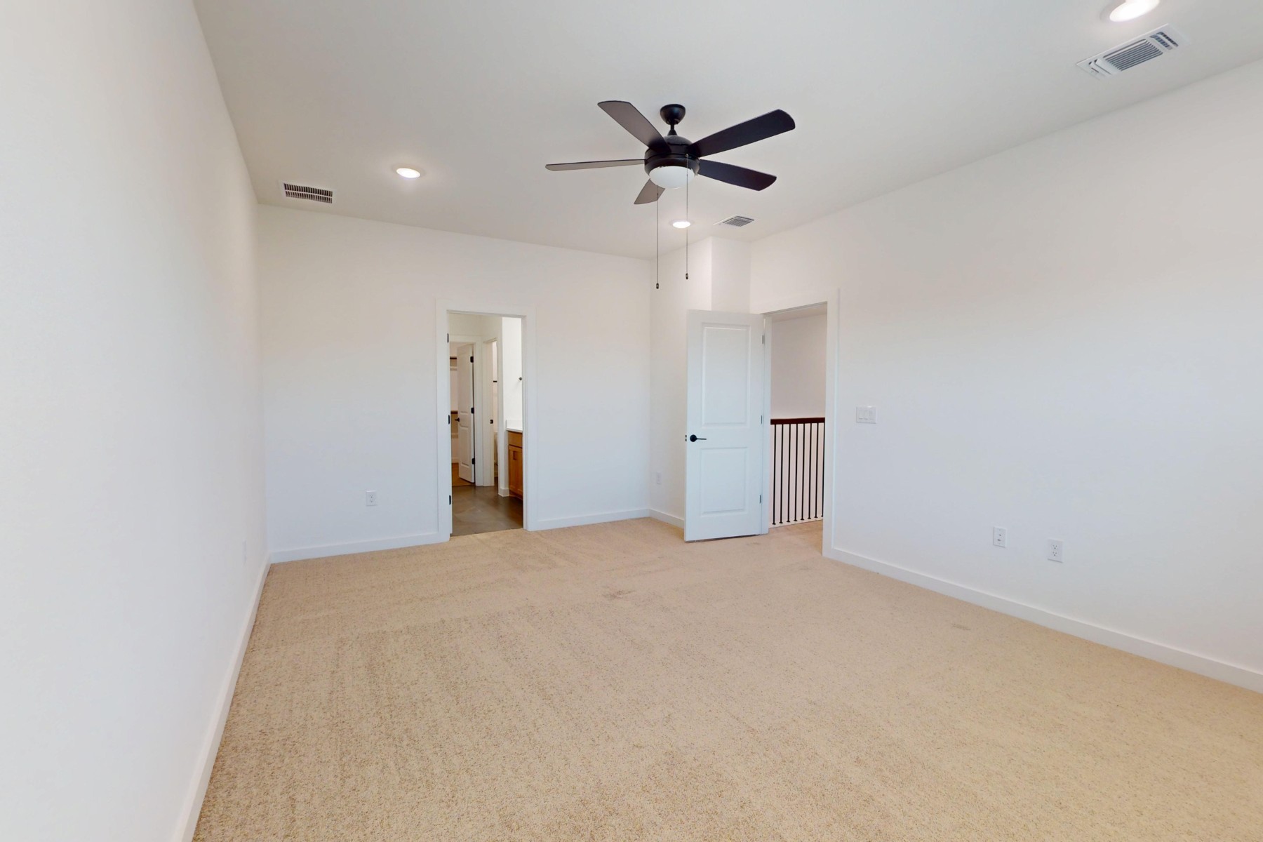 3613 Helena Way Leander, TX 78641 - Photo 19 of 27 a view of empty room with ceiling fan