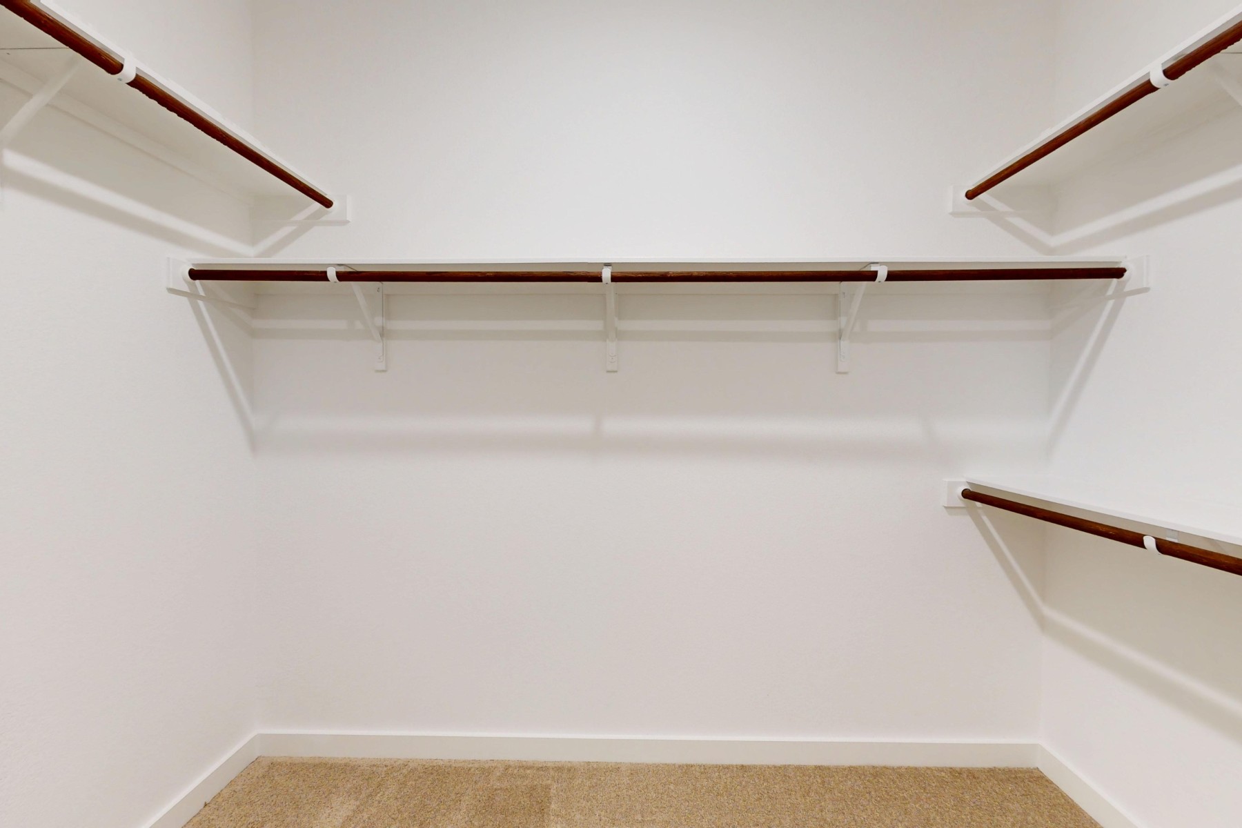 3613 Helena Way Leander, TX 78641 - Photo 22 of 27 a view of small space with racks on the wall