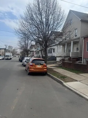 a car parked on the side of a street