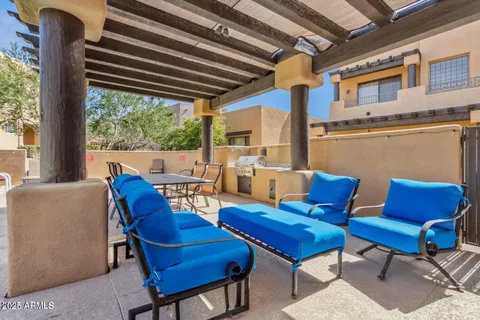 a view of snow on the road