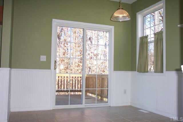 4619 Balance Fox Drive Raleigh, NC 27616 - Photo 7 of 10 Breakfast room off kitchen with ceramic flooring to private deck Other