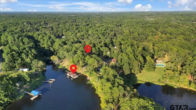 a view of city and mountain