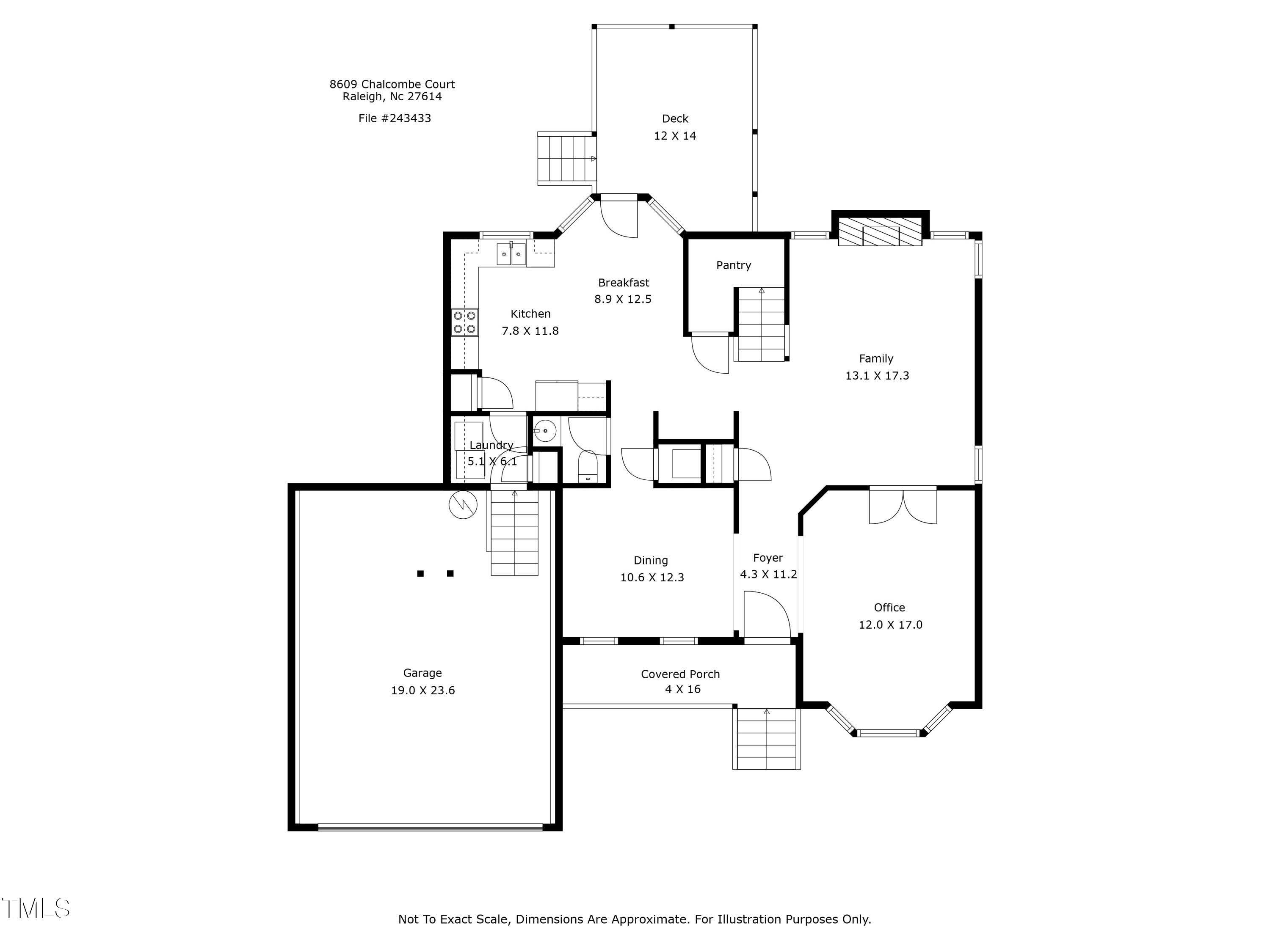 8609 Chalcombe Court Raleigh, NC 27615 - Photo 6 of 37 1st_floor_8609_chalcombe_court_raleigh_w