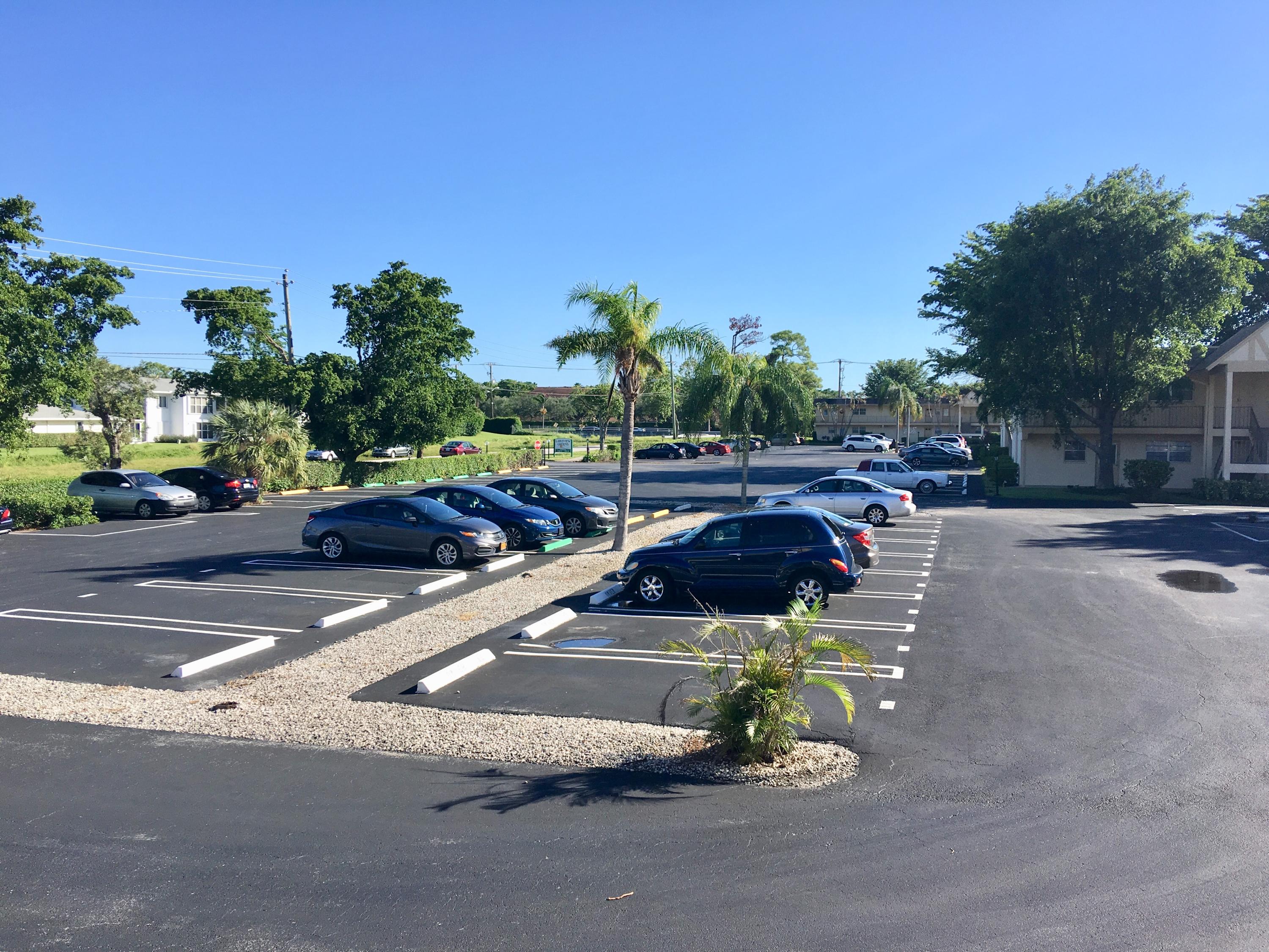 1600 Dover Road, Unit 213B Delray Beach, FL 33445 - Photo 17 of 20 lakeview parking lot