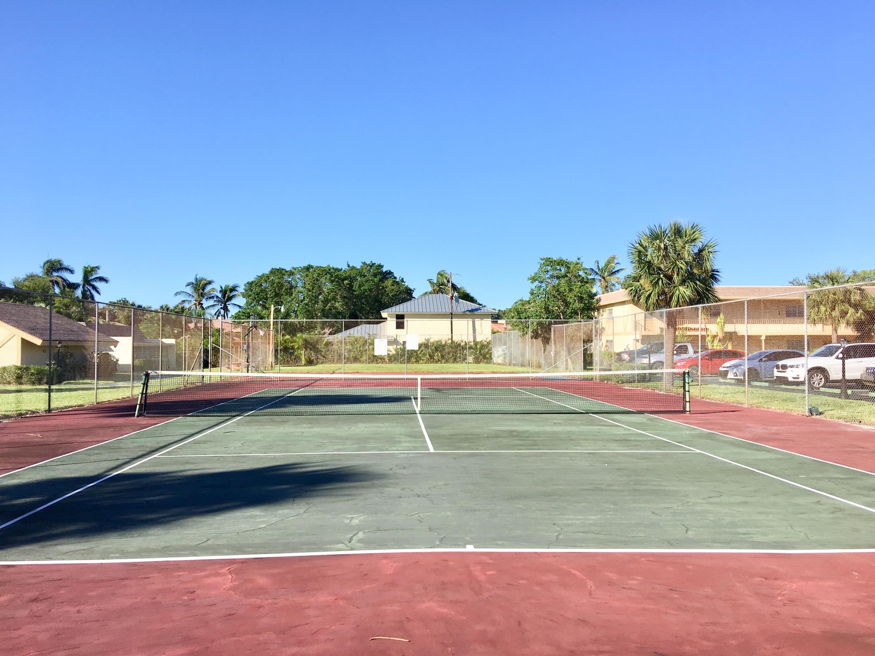 1600 Dover Road, Unit 213B Delray Beach, FL 33445 - Photo 19 of 20 lakeview tennis court