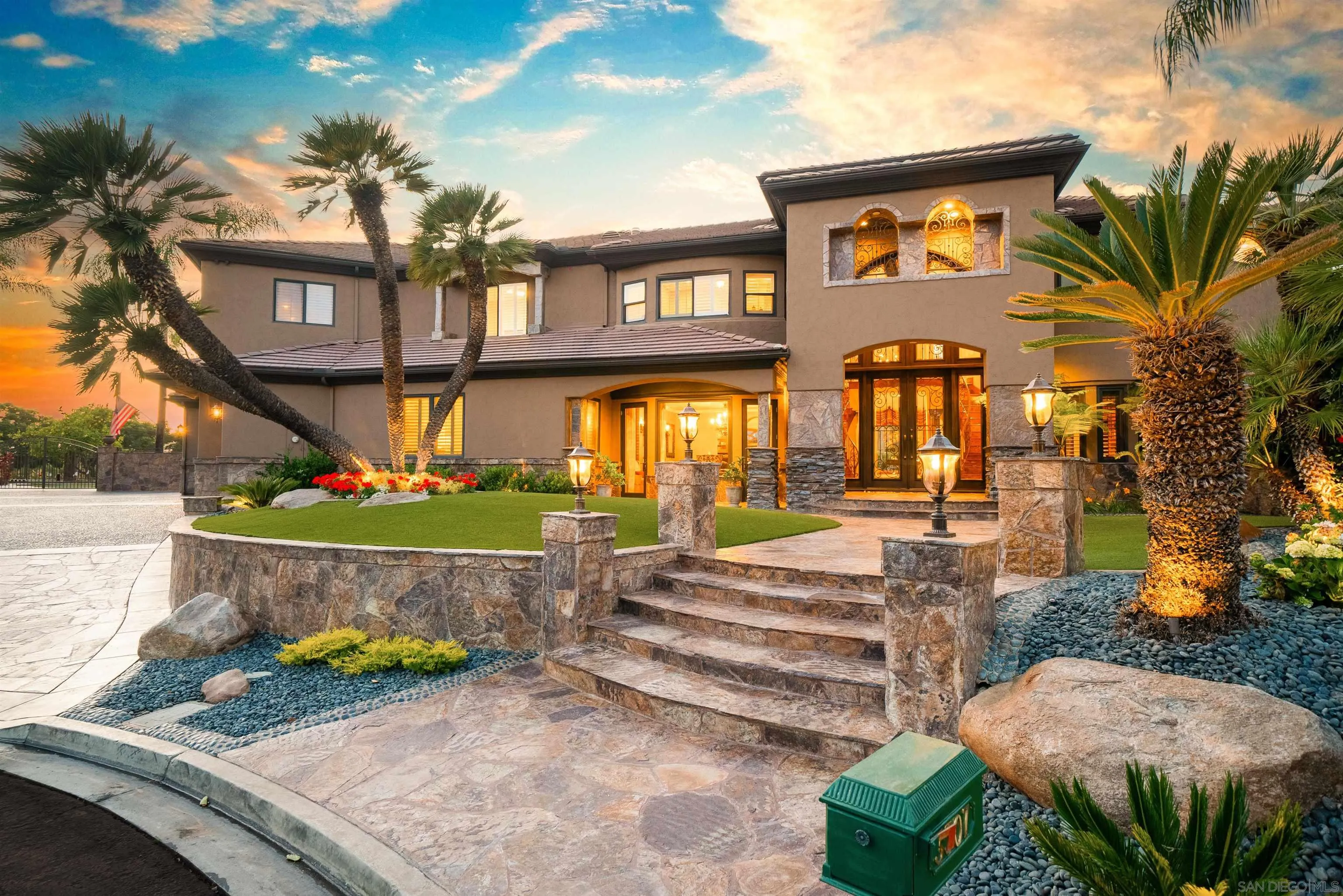 3307 Wentworth Drive Jamul, CA 91935 - Photo 3 of 75 a front view of a house with a yard