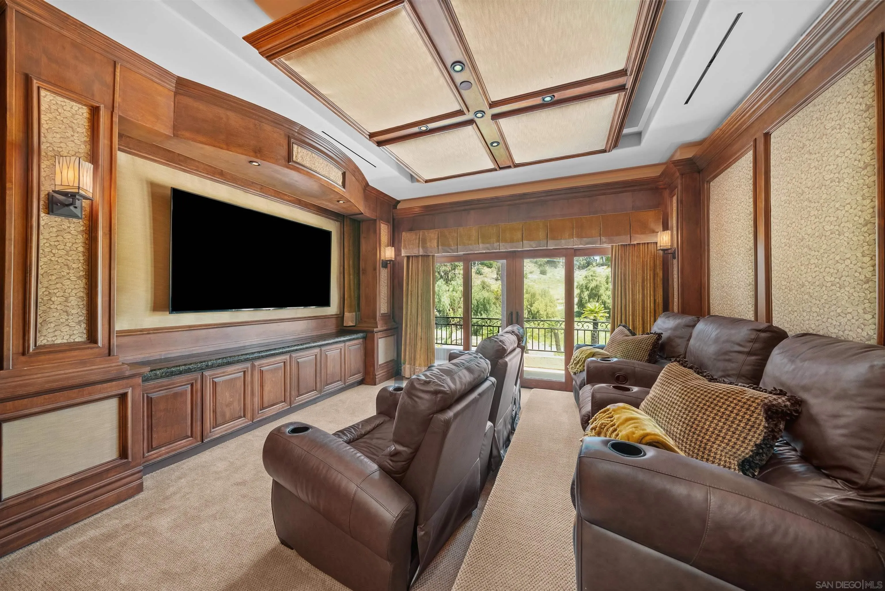 3307 Wentworth Drive Jamul, CA 91935 - Photo 44 of 75 a living room with furniture tv and a large window