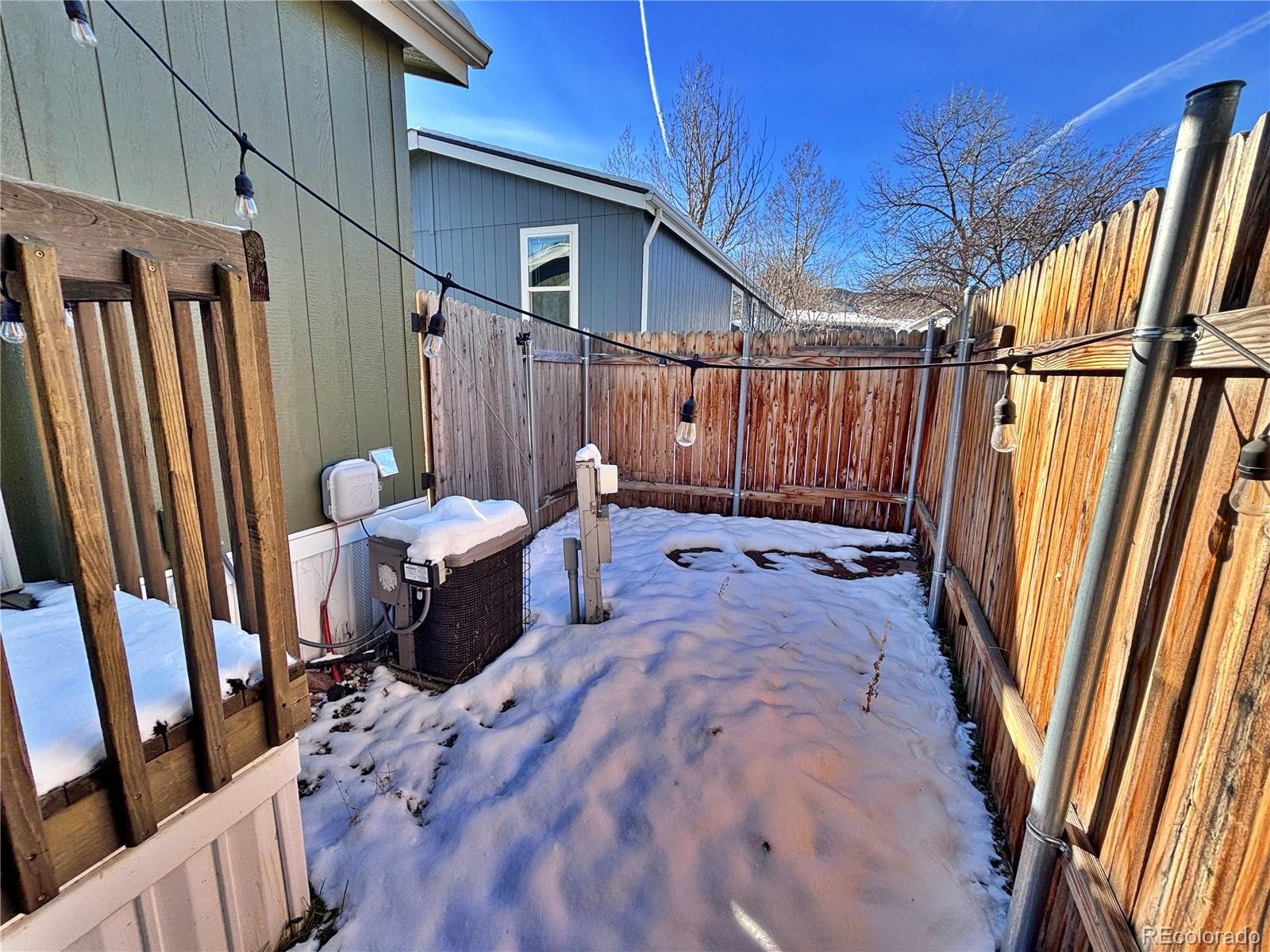 155 A Street Golden, CO 80401 - Photo 46 of 49 a view of a backyard with furniture and tub view