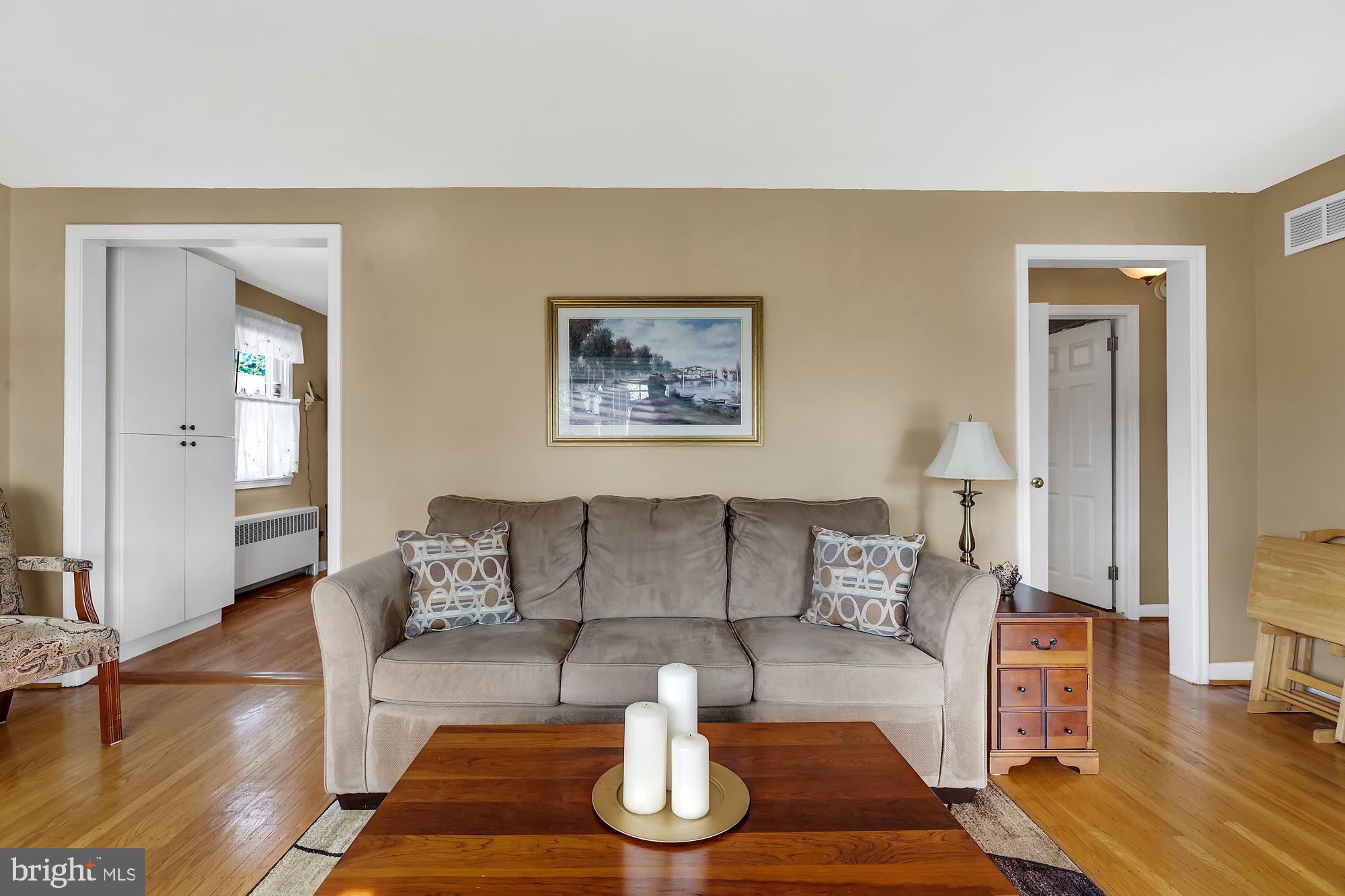 521 Stewart Road Hatboro, PA 19040 - Photo 7 of 32 Living Room looking towards rear of home