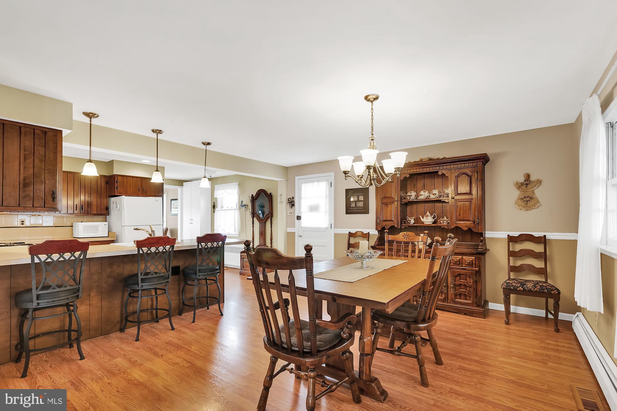 521 Stewart Road Hatboro, PA 19040 - Photo 10 of 32 Dining Room and Large Kitchen island