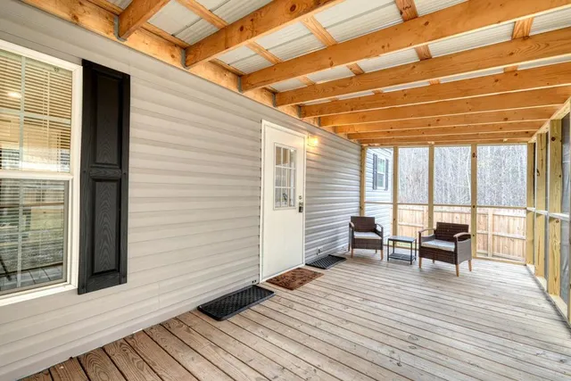 a view of outdoor space with seating space