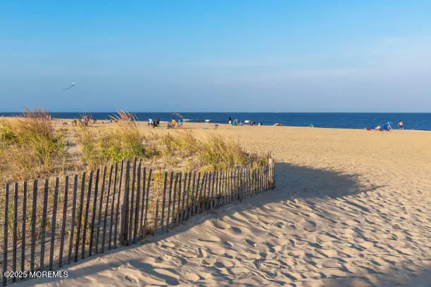 a view of an ocean and beach