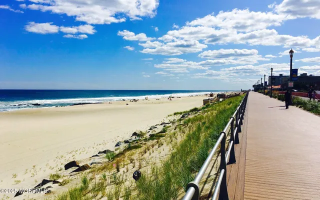 a view of an ocean from a terrace